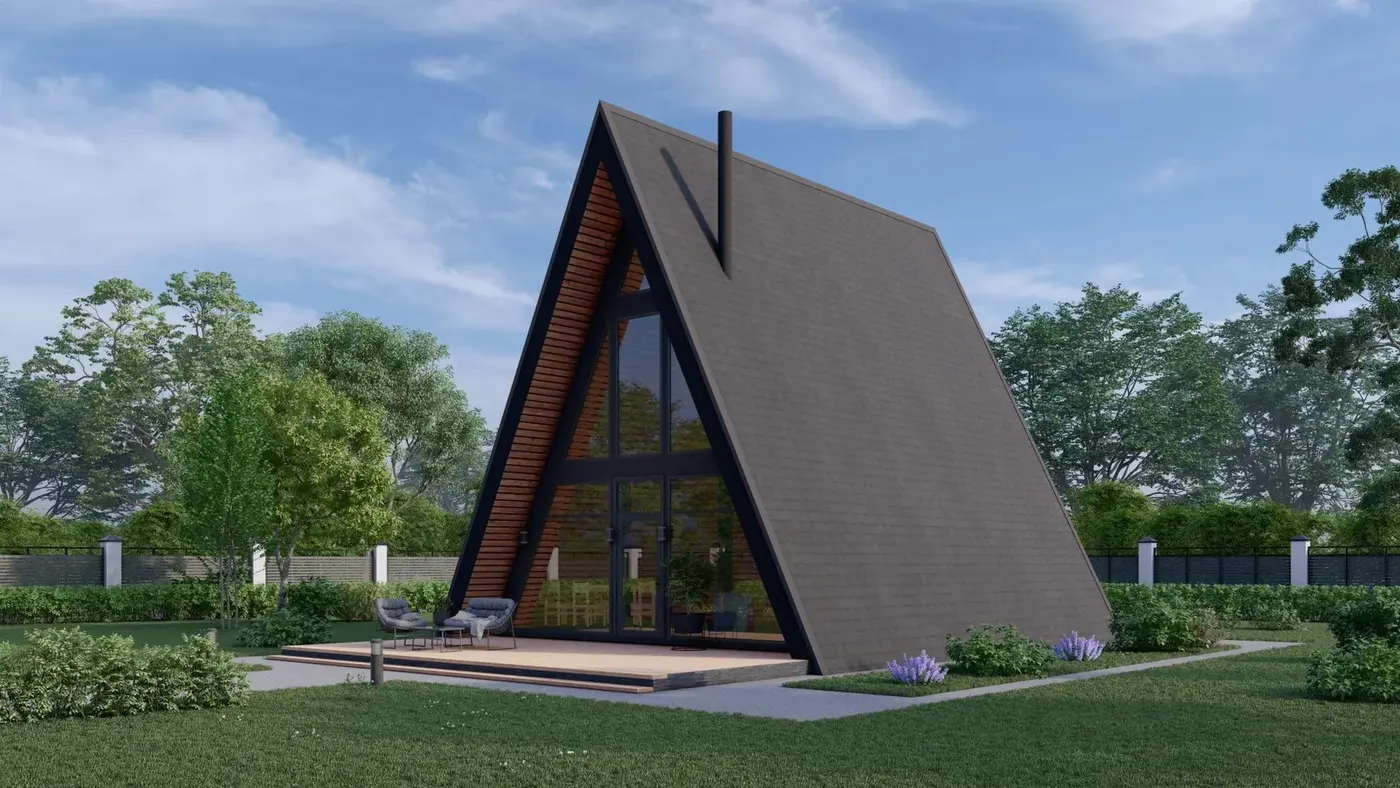 A-frame 85 м²