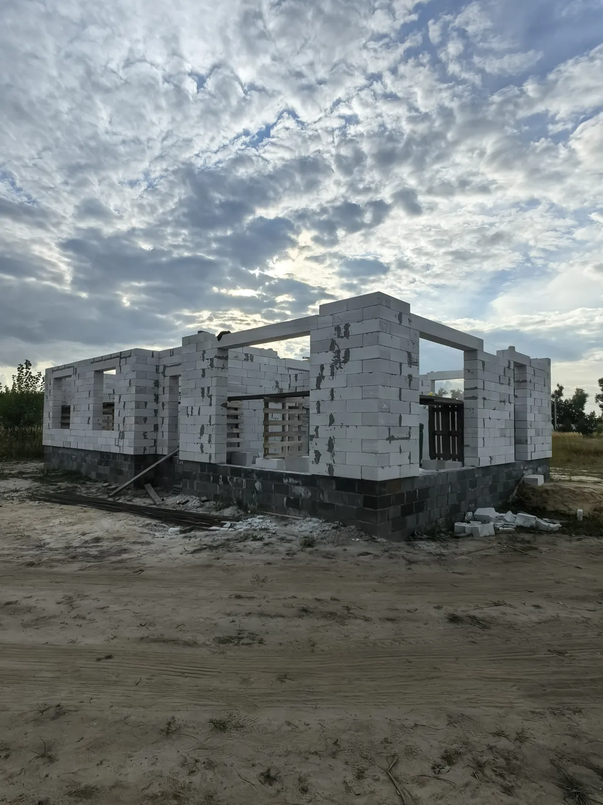 Стены и конструктив частного дома